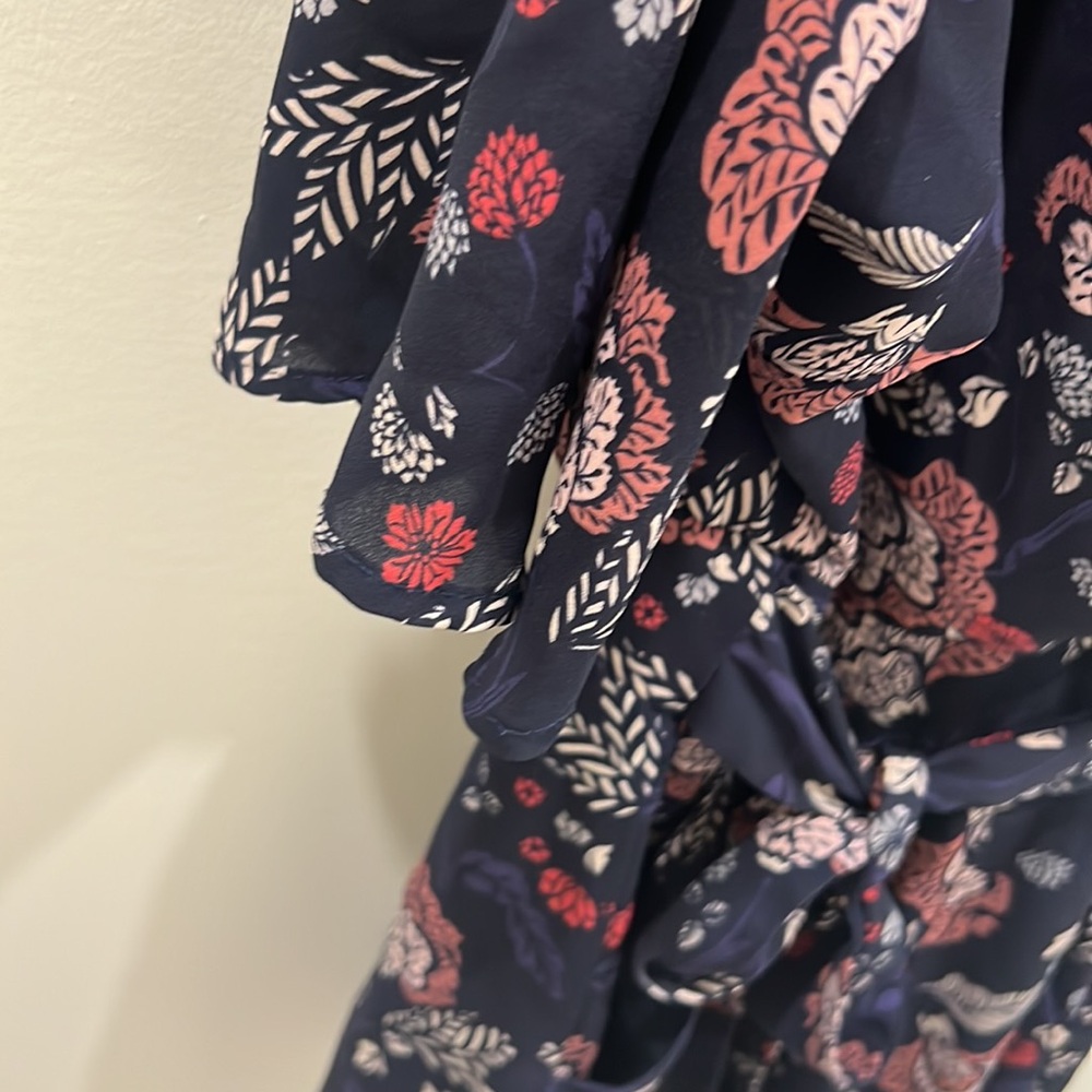 Floral Midi Dress/Romper - Picture 3 of 7